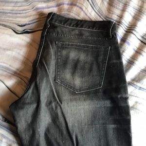 Charcoal gap jeans...EUC